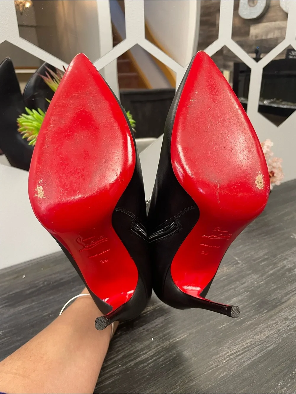 Christian Louboutin Booty 100 Booties-Size 39